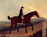 Francis Sartorius A Horseman On The Road To Bagshot painting